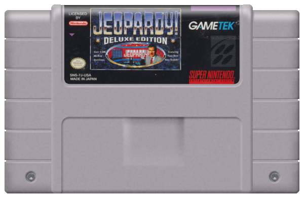 Jeopardy Deluxe Edition media 5 for Super Nintendo